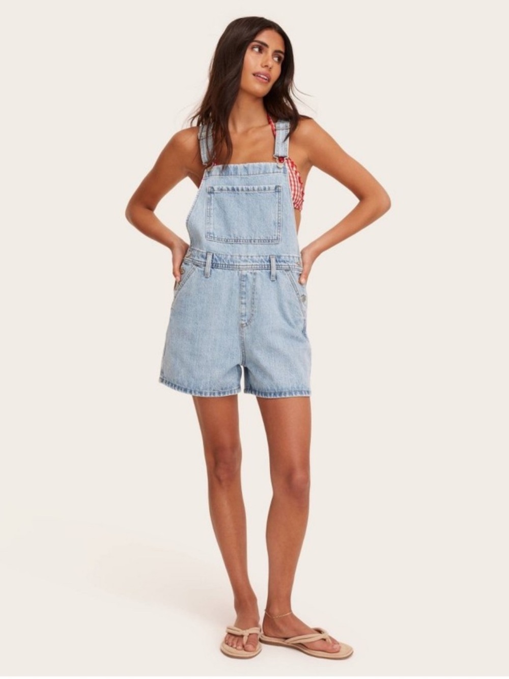 Parke x Target Denim Shortalls Overalls XS NWT